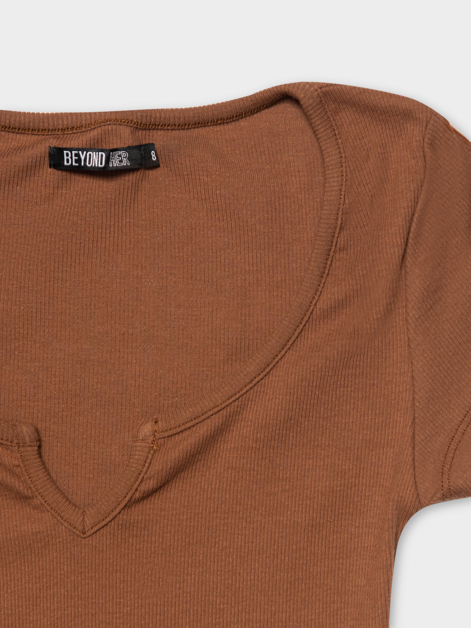 Bowie Cut Out T-Shirt - Image 8