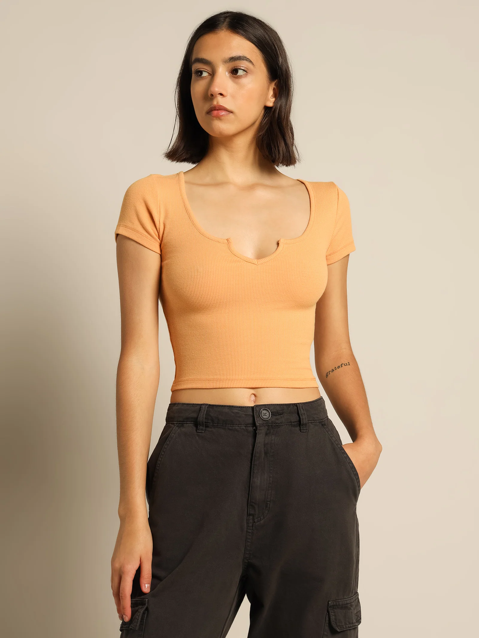 Bowie Cut Out T-Shirt - Image 3