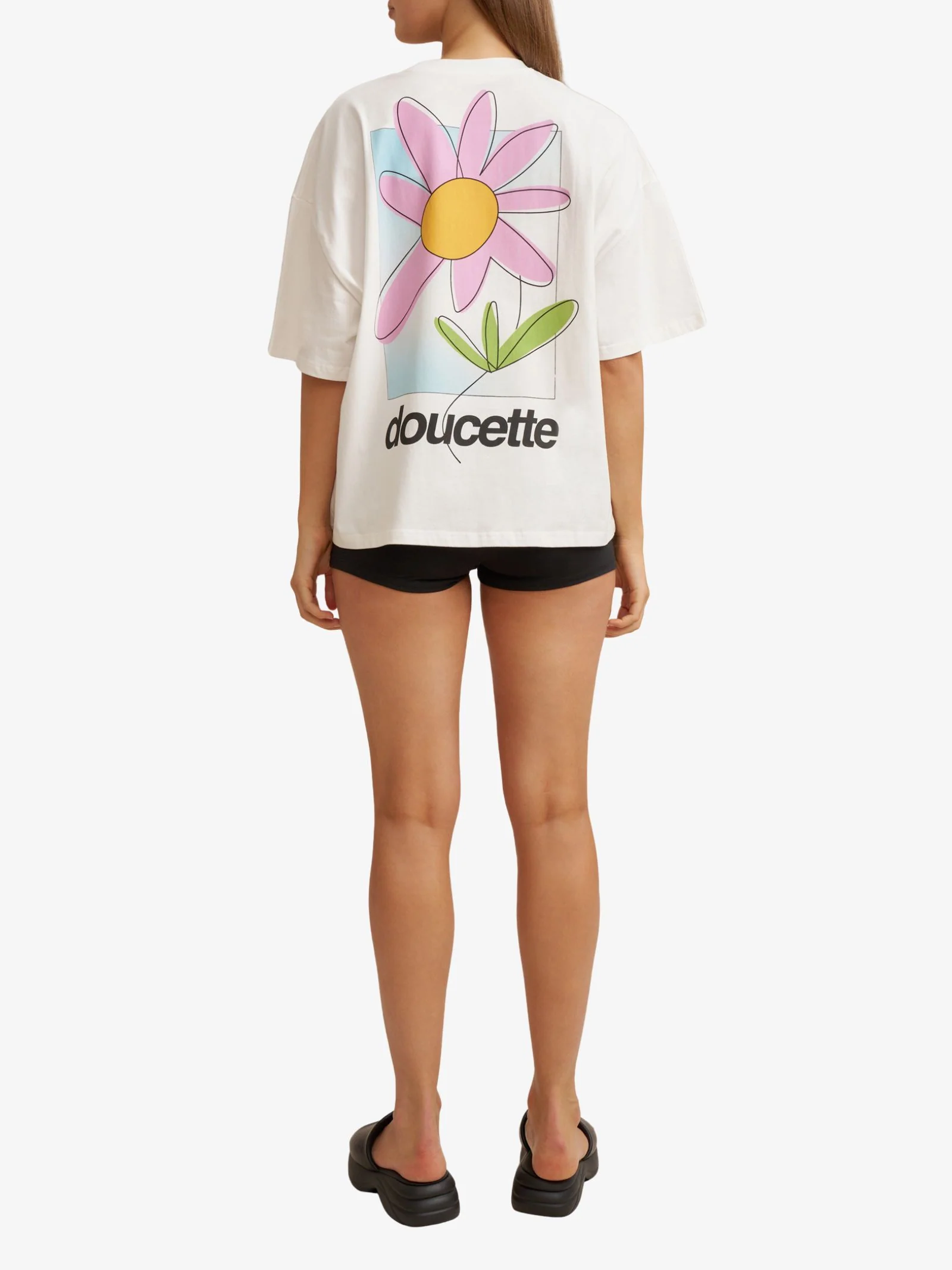 Unisex Daisy Compact Tee - Image 3