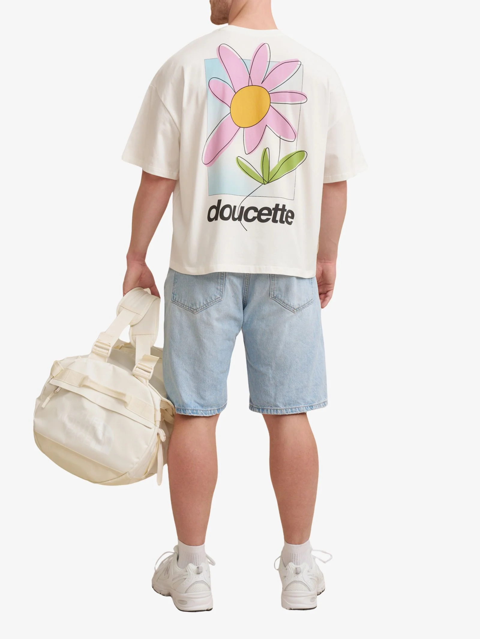 Unisex Daisy Compact Tee - Image 4