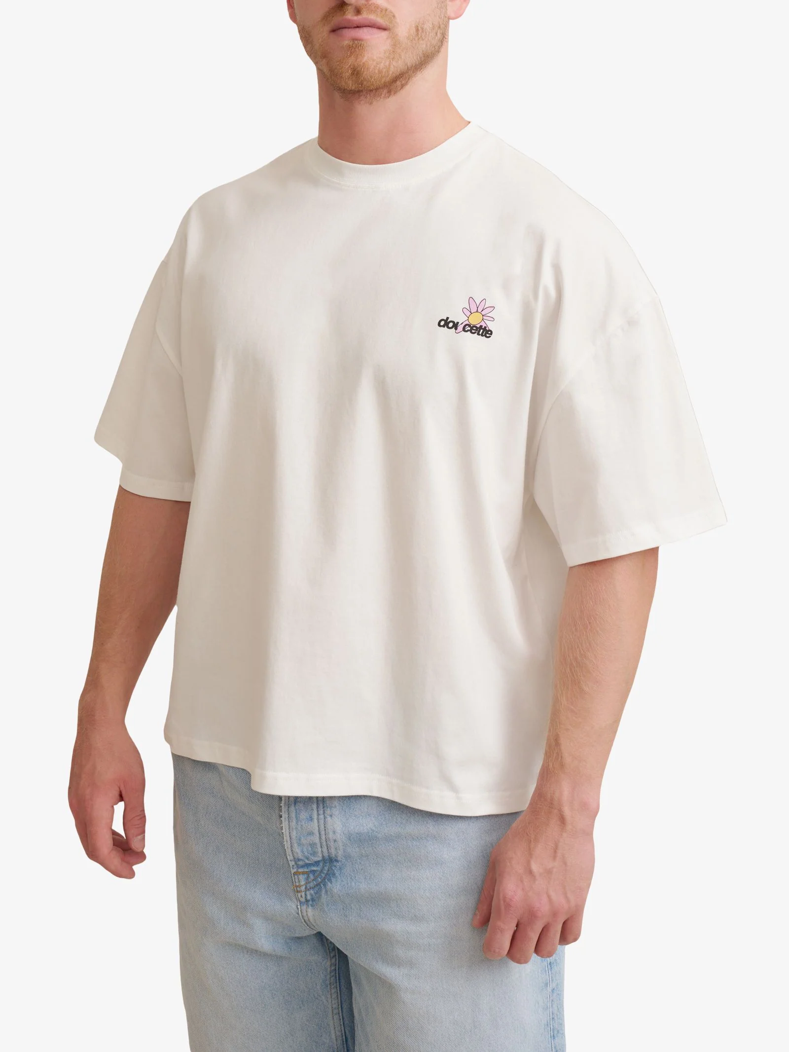 Unisex Daisy Compact Tee - Image 6