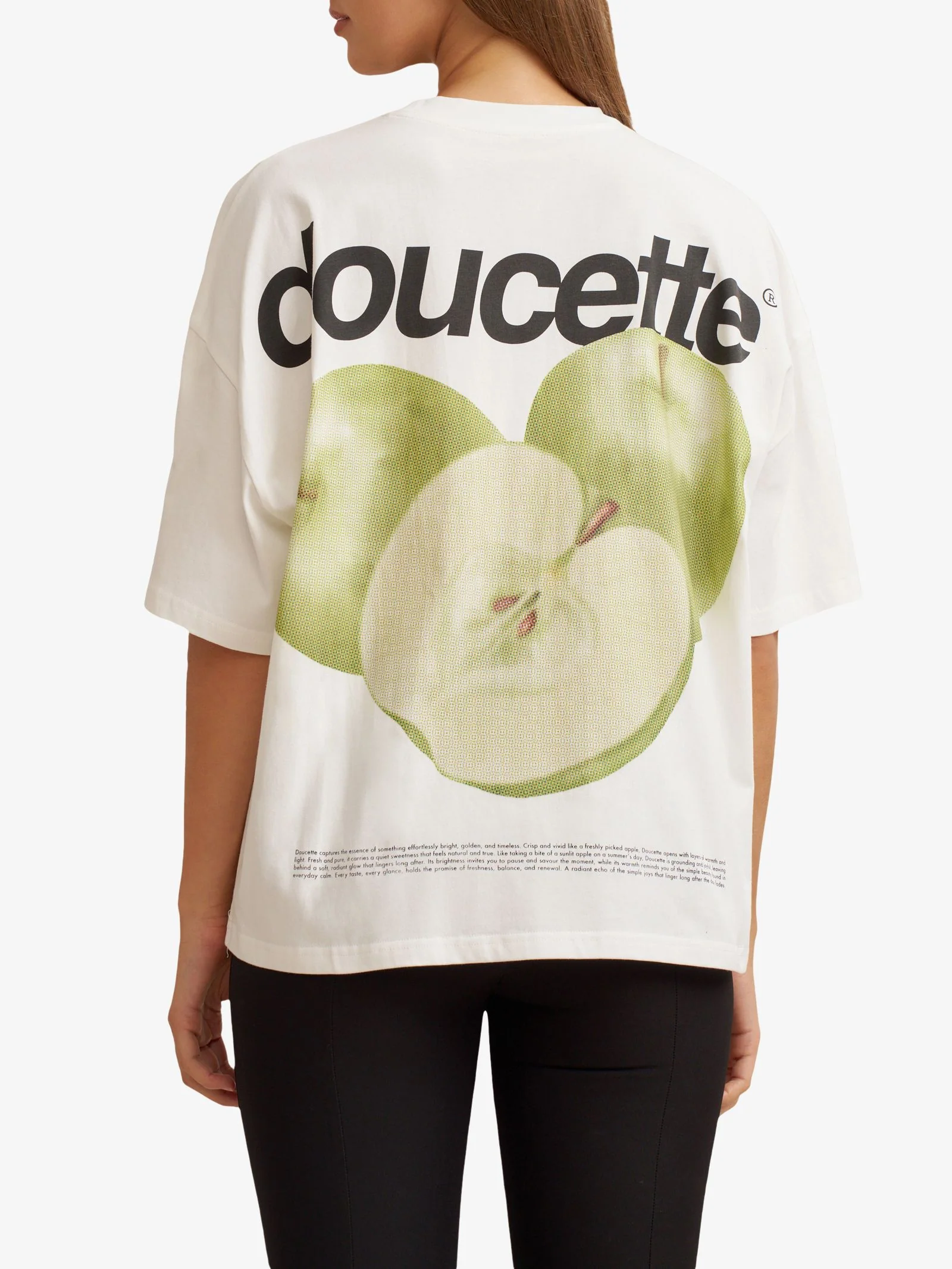 Unisex Green Apples Compact Tee - Image 3