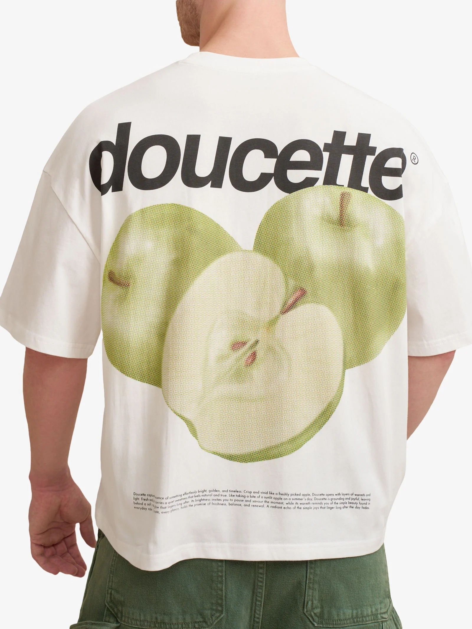 Unisex Green Apples Compact Tee - Image 4