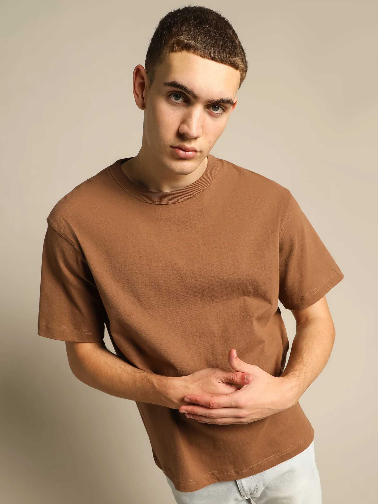 Heavyweight Crew T-Shirt - Image 3