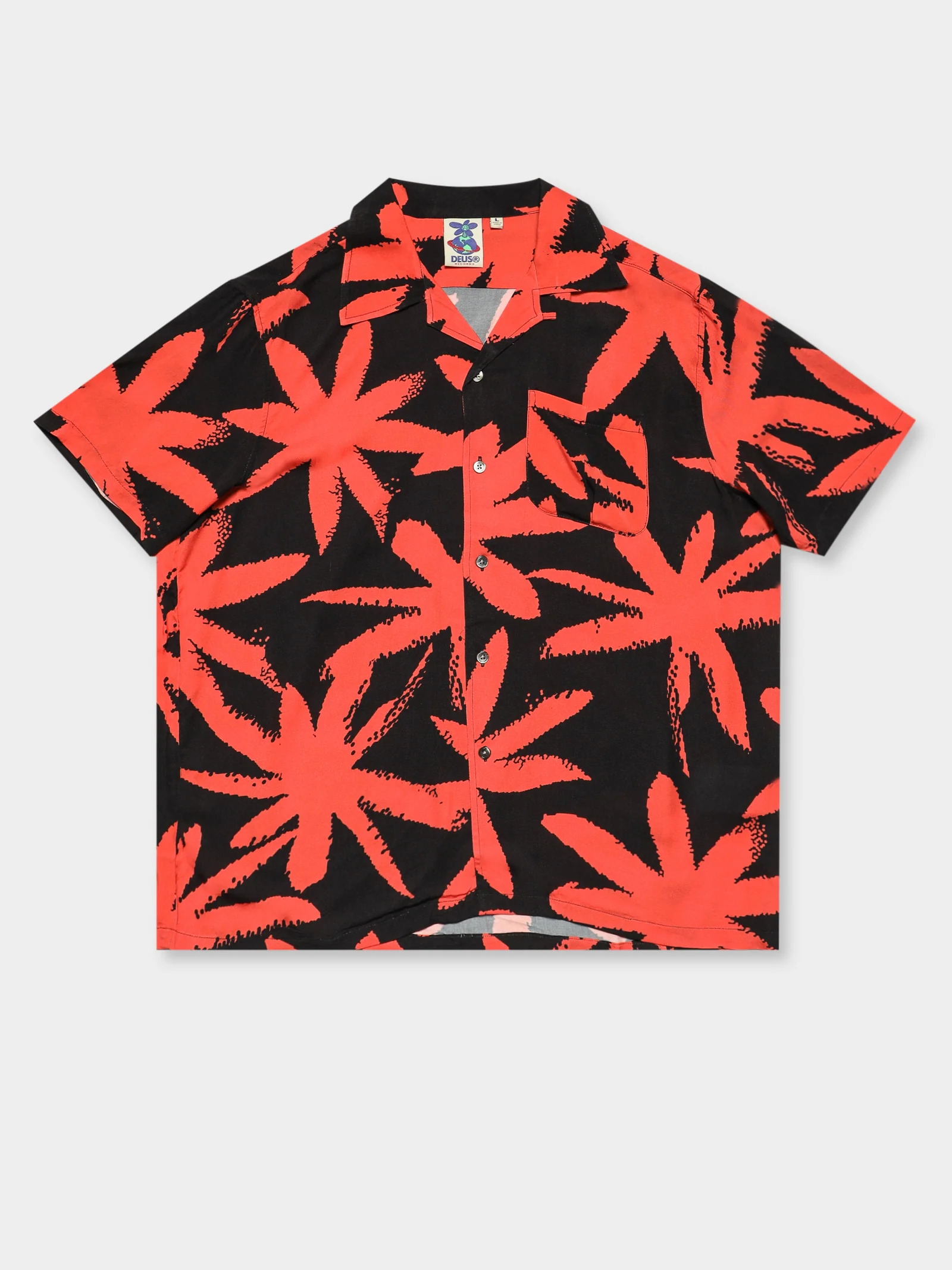 Hot Coral Short Sleeve Shirt - Image 8