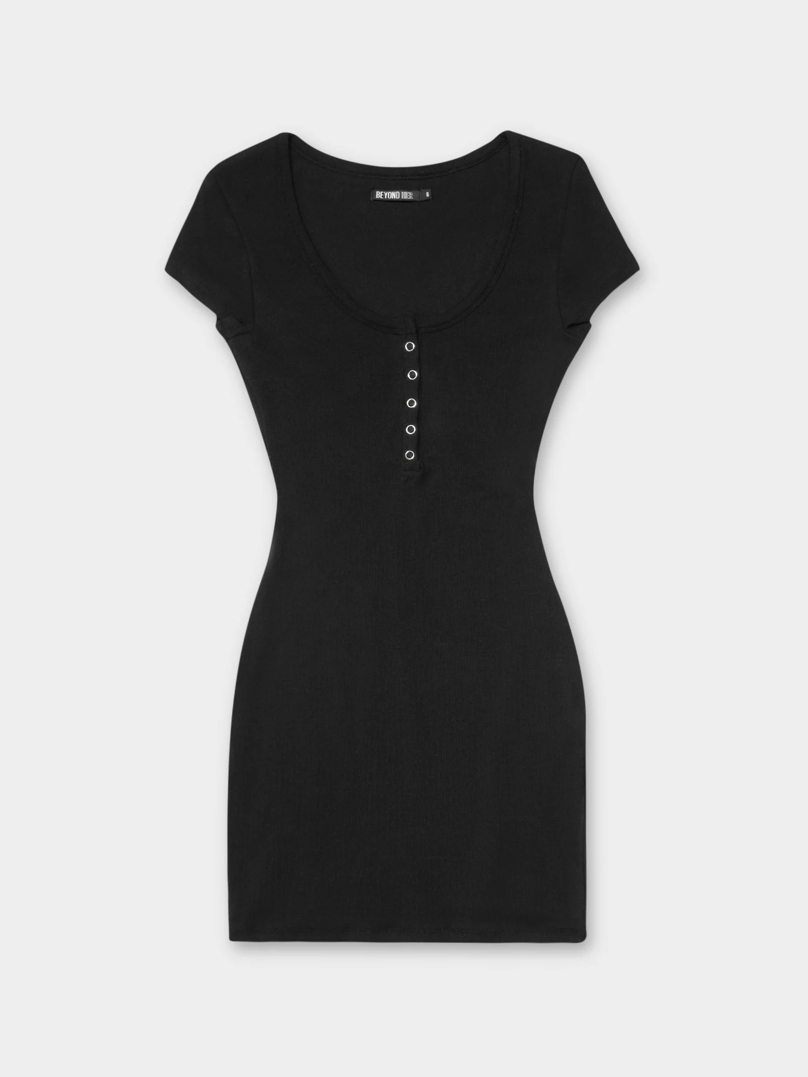 Maeve Henley Rib Dress - Image 6