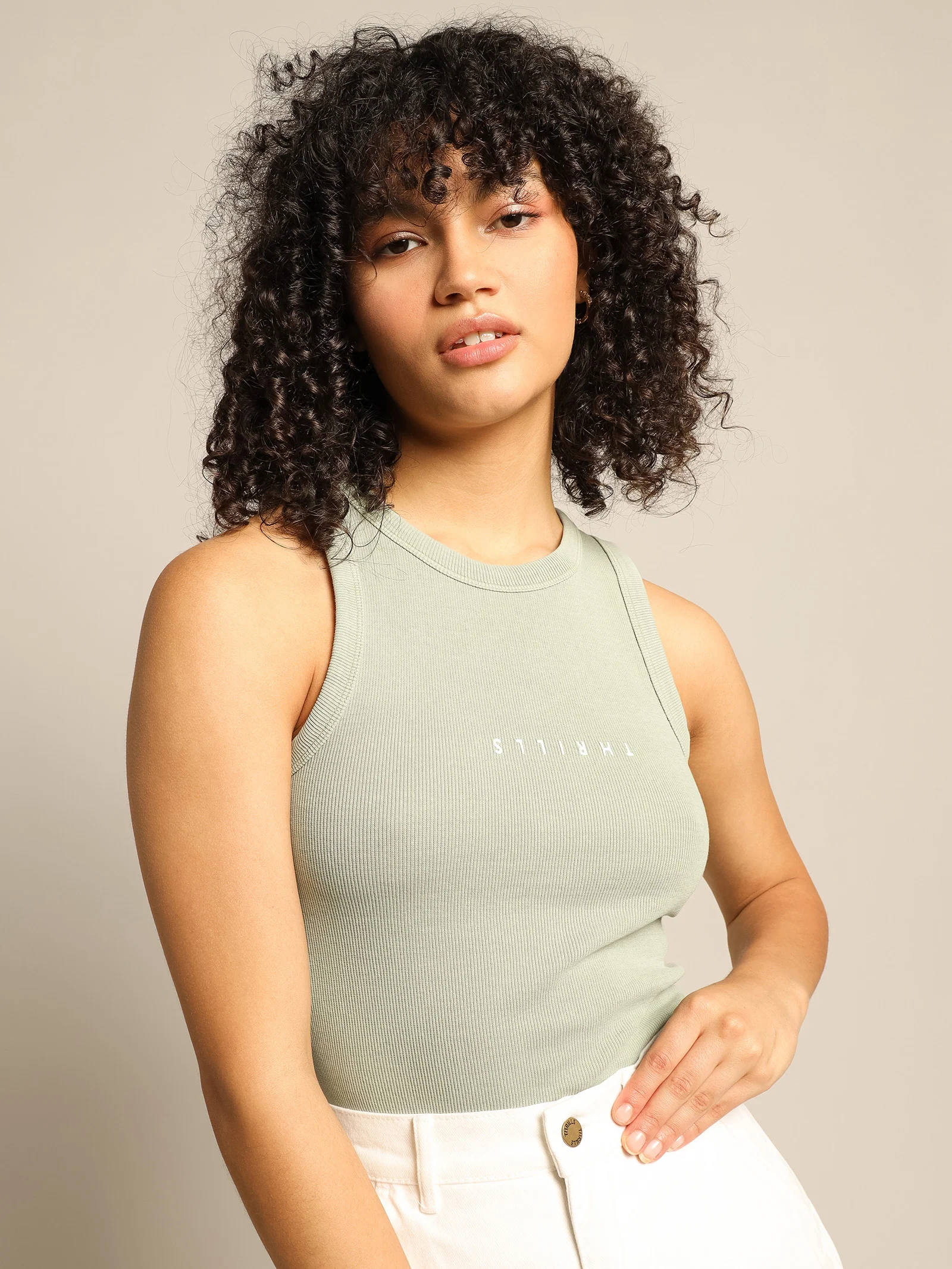 Minimal Thrills Racer Front Tank - Image 3