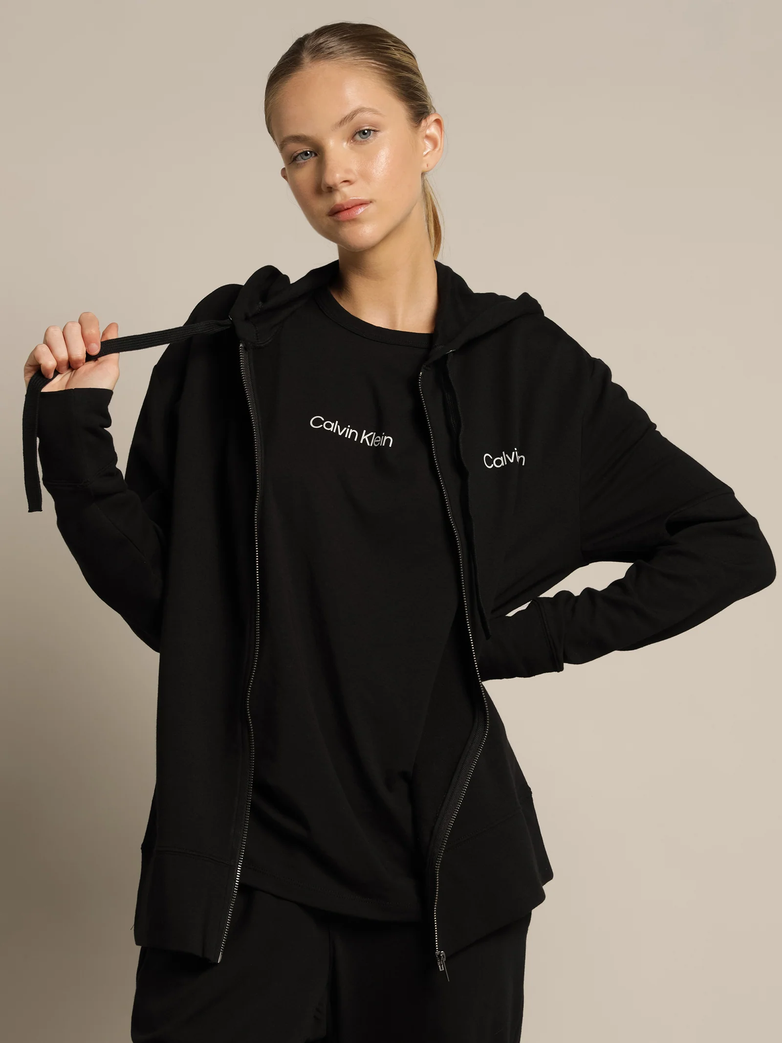Modern Structure Lounge Zip-Up Hoodie - Image 3