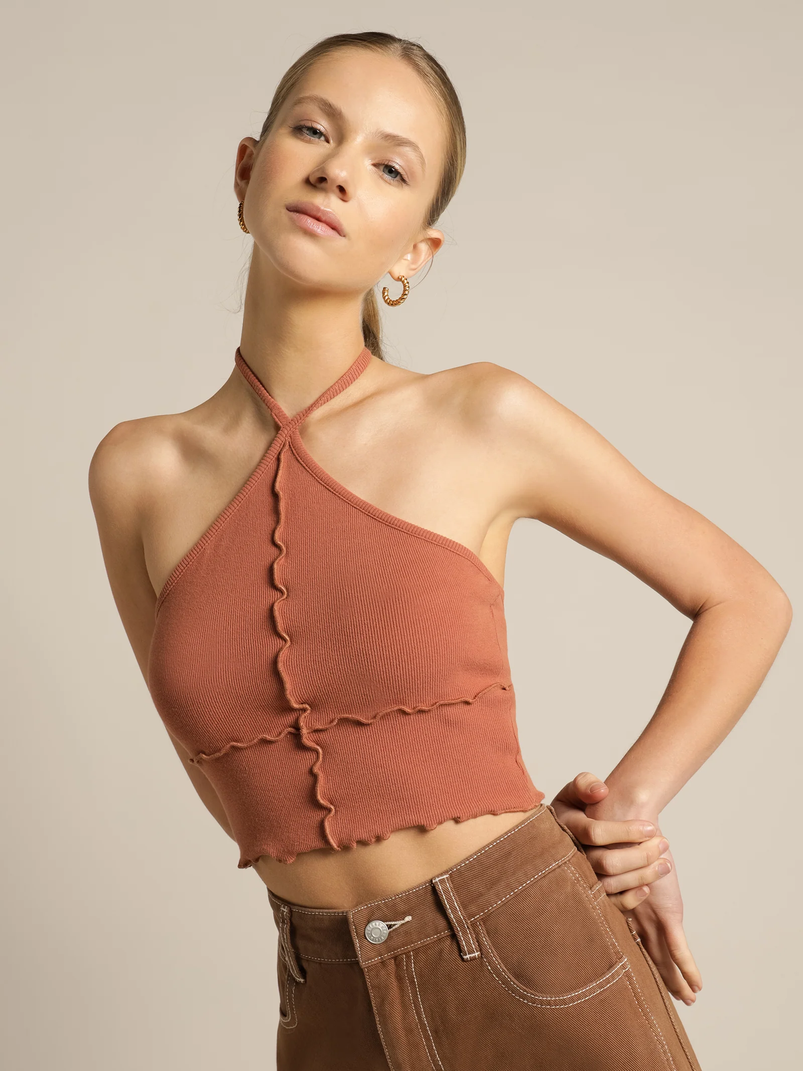 Nicci Halter Neck Tank - Image 3