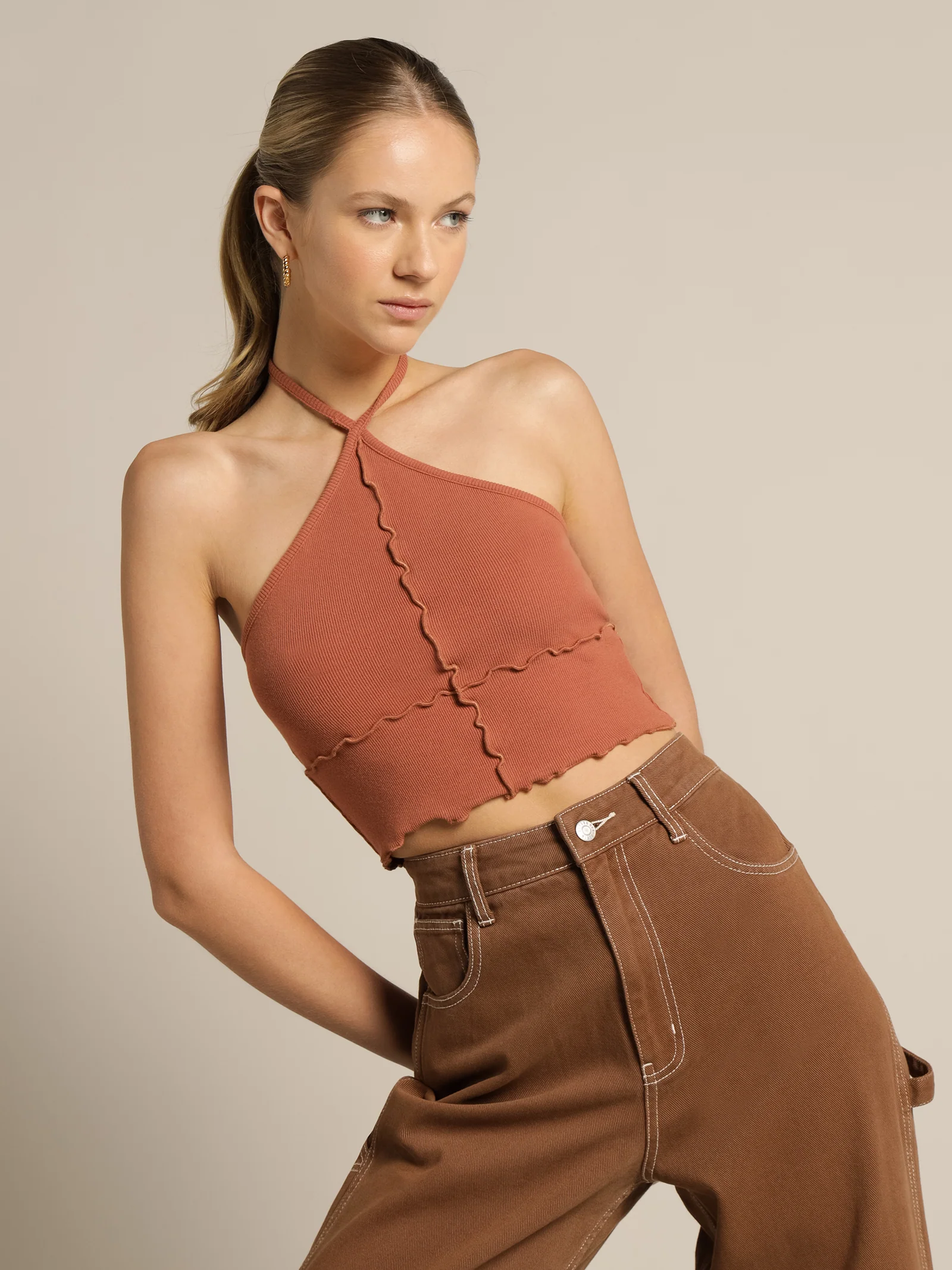 Nicci Halter Neck Tank - Image 5