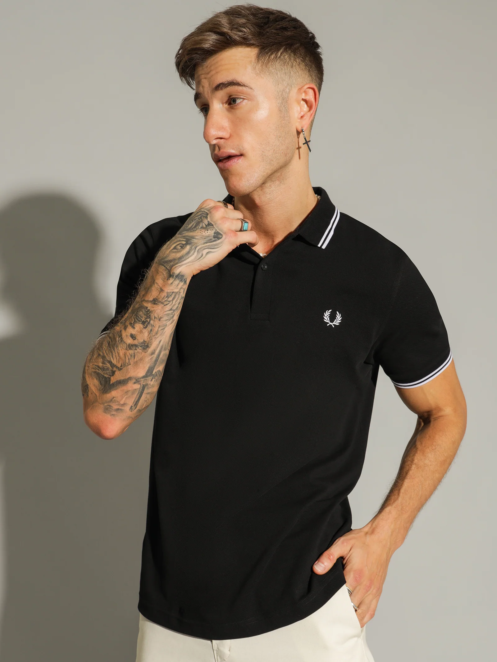 Twin Tipped Polo T-Shirt - Image 5