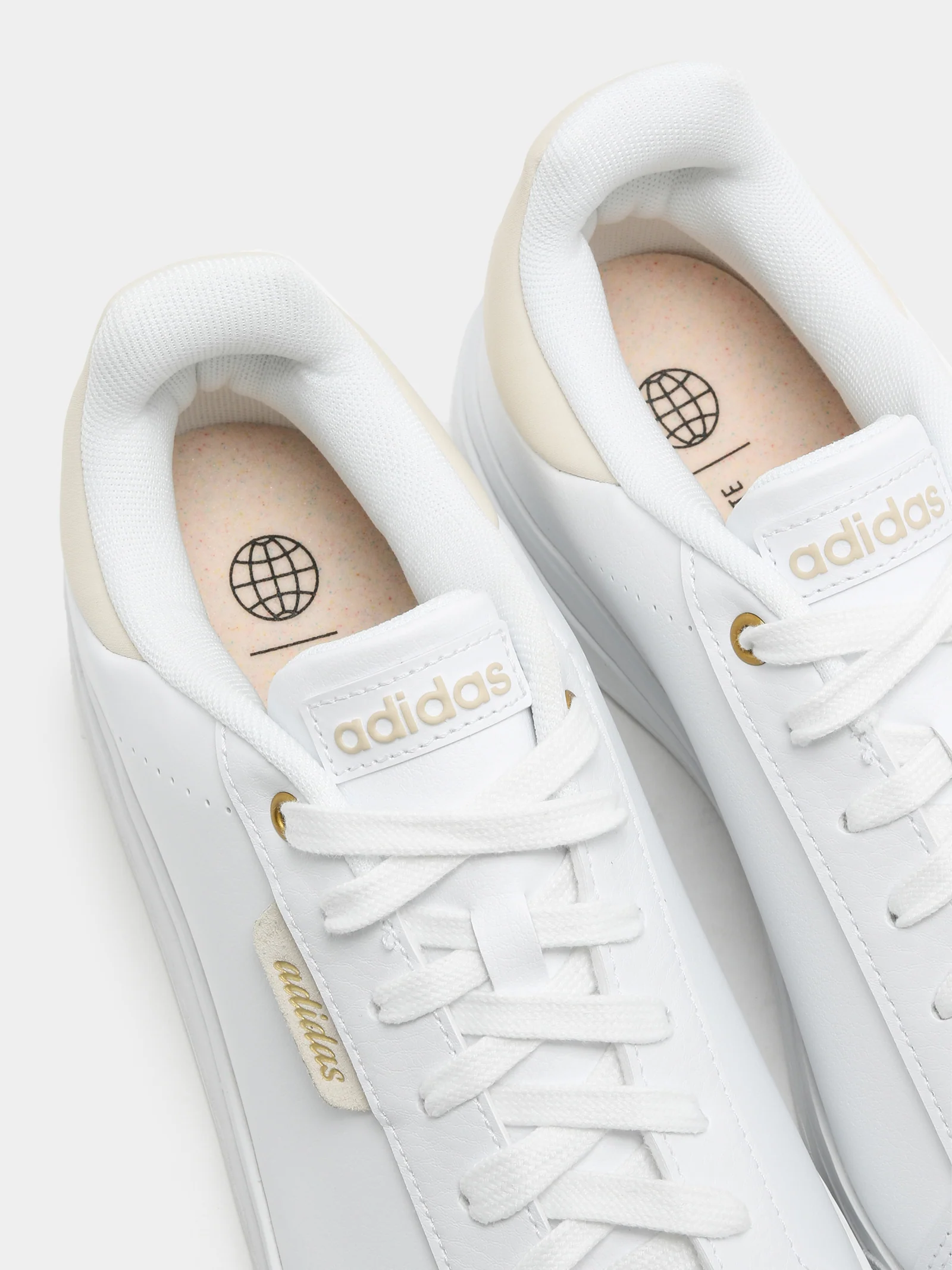 Womens Court Silk Sneakers - Image 3